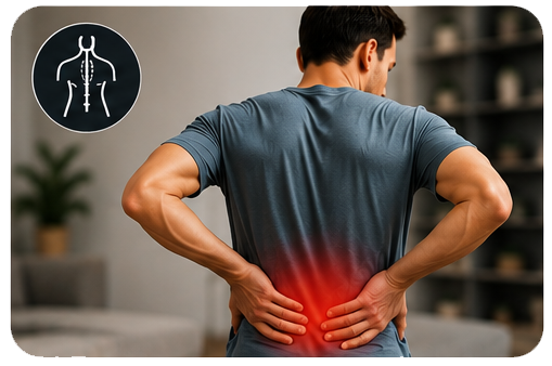 Personal injury chiropractic care support for back discomfort at CorAxis