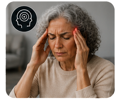 TENS therapy support for neck tension and comfort at CorAxis